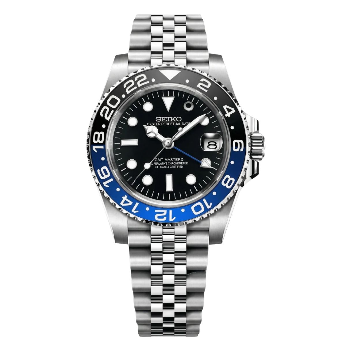 Seiko Mod GMT 'Batman'