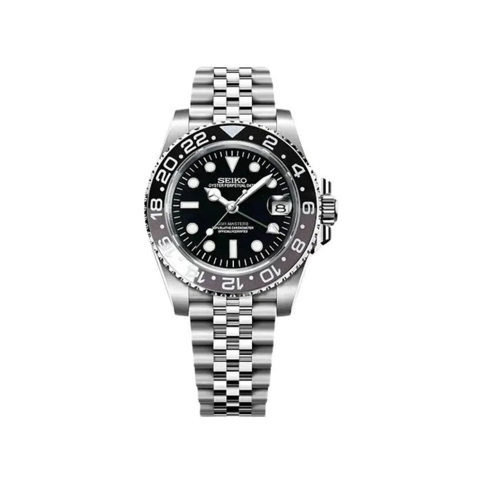 Seiko Mod GMT "Bruce Wayne'