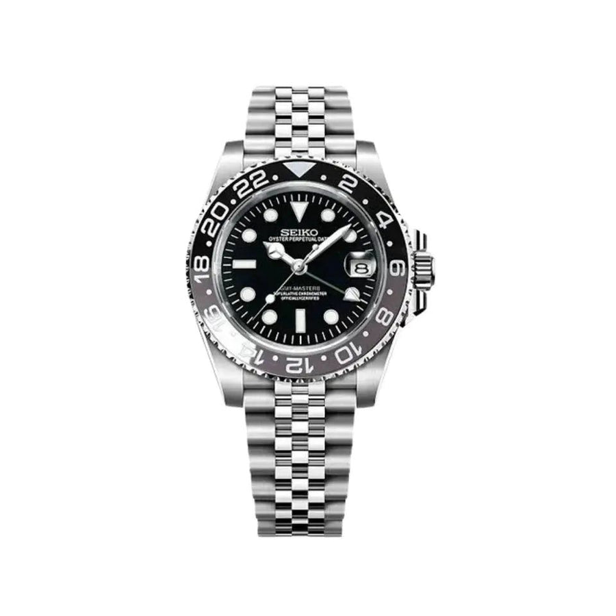 Seiko Mod GMT "Bruce Wayne'