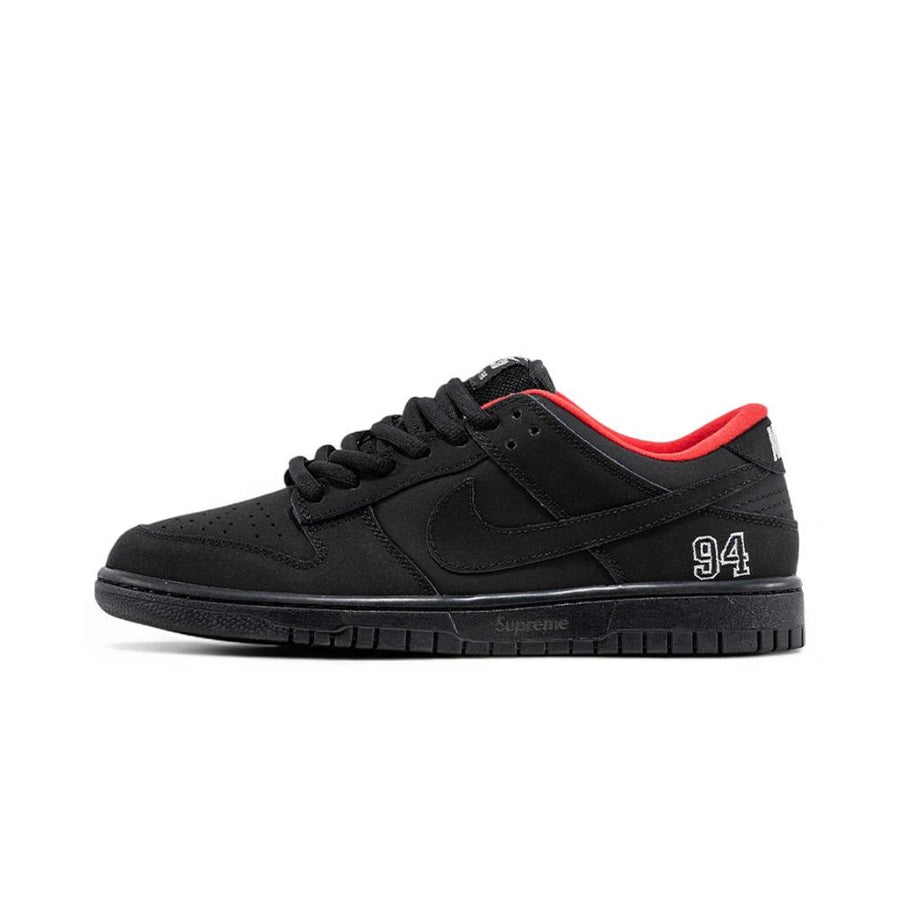 SB Dunk Low x Supreme 94 'Black'