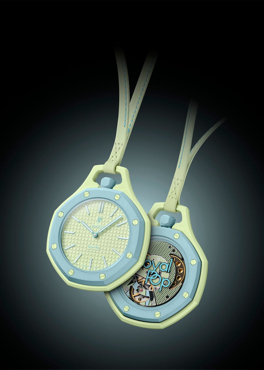 AP x Swatch Royal Pop 'Blaue Acht'