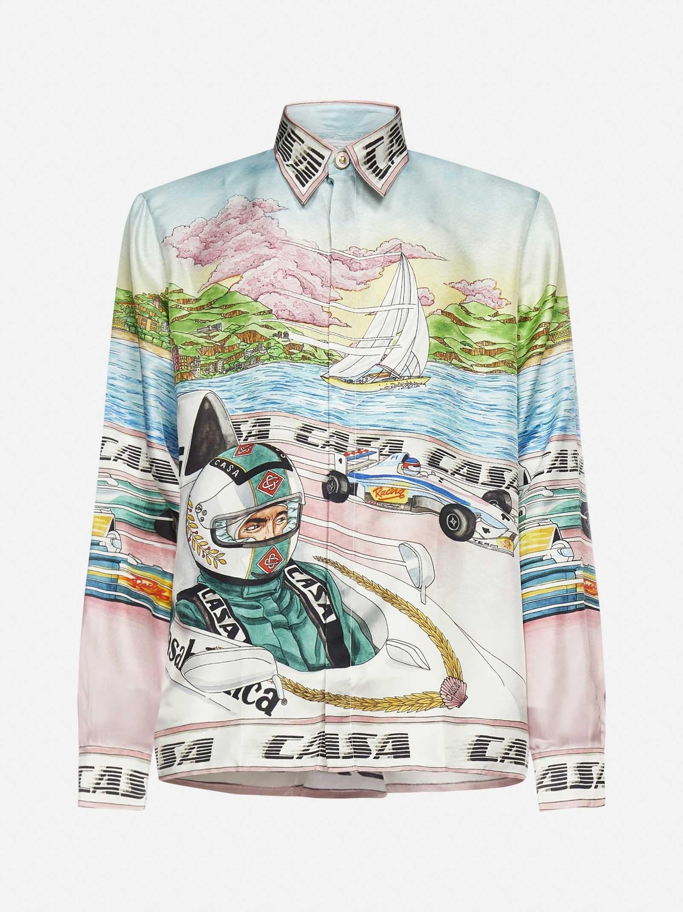 The Art Of Racing Silk Shirt