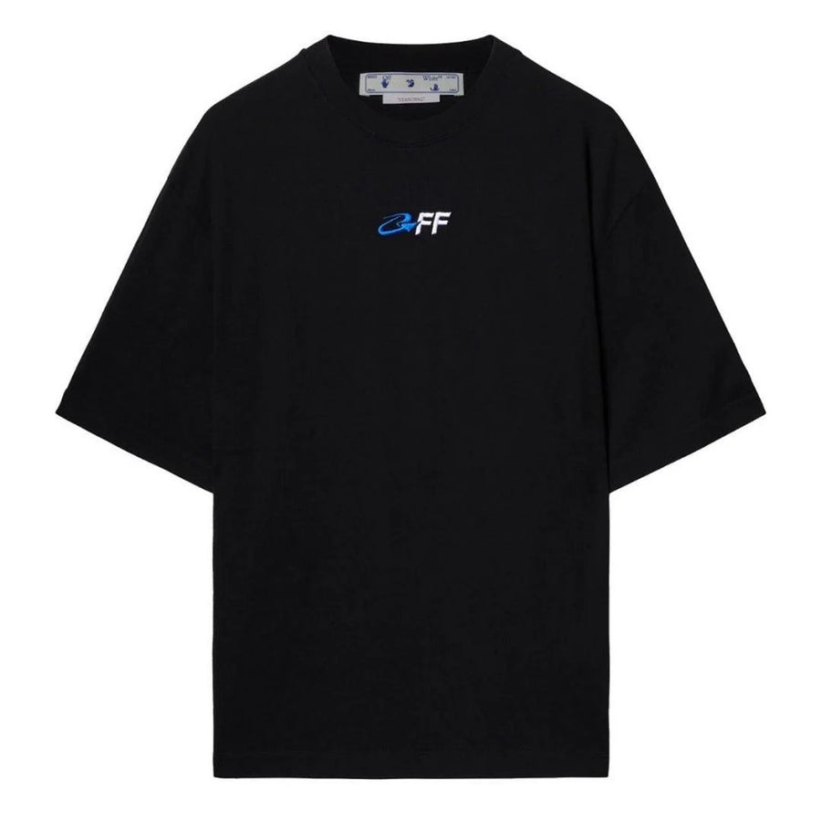 O/W Embroidered Black Tshirt
